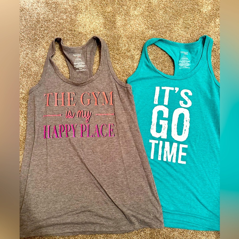 Two Motivational Workout Tanks